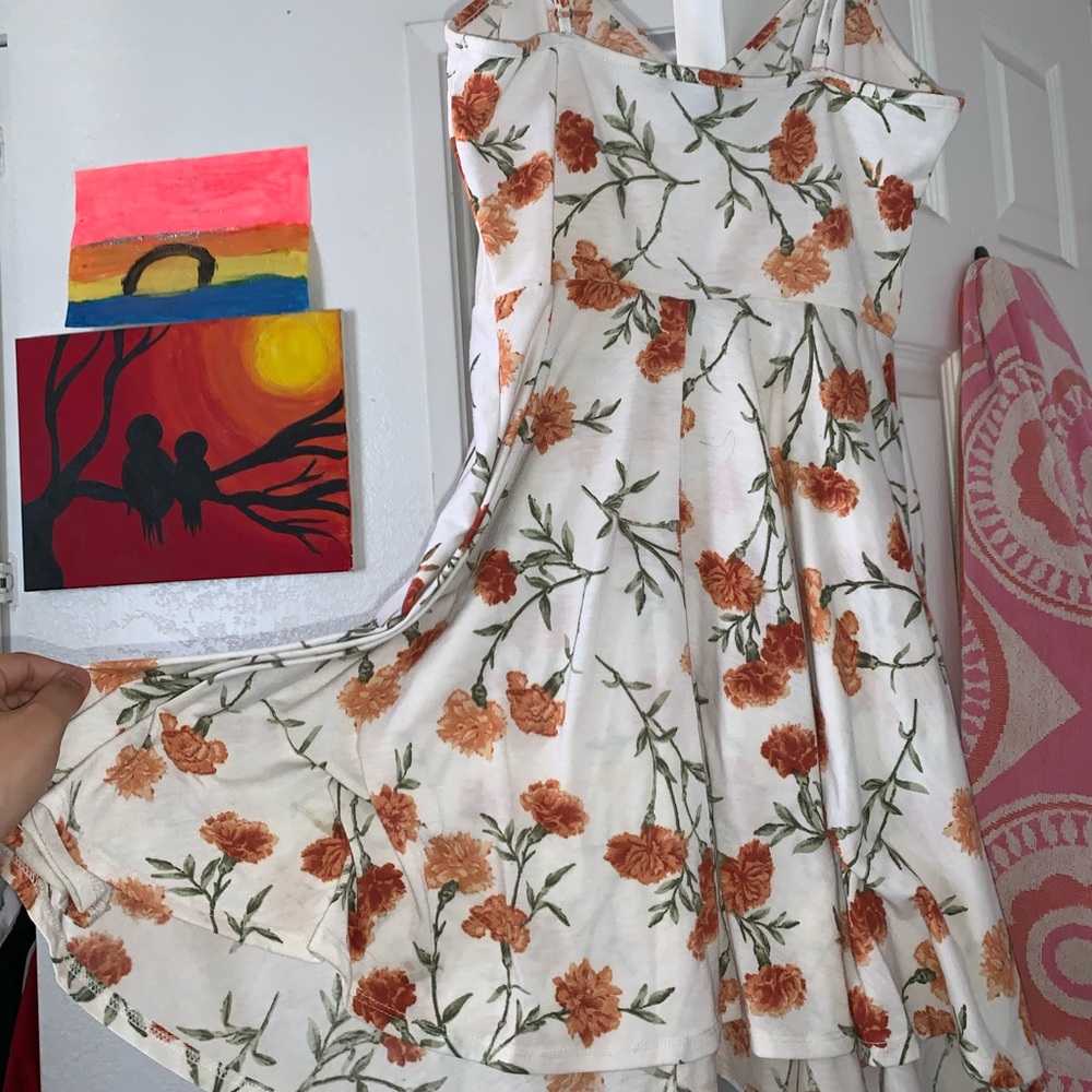 Floral Skater Dress